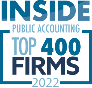 Inside Public Accounting Top 400 Firms for 2022.