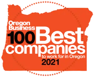 Oregon Business 100 Best Companies to Work for in Oregon in 2021.