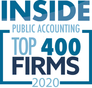 Inside Public Accounting Top 400 Firms for 2020.