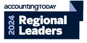 2024 Regional Leaders logo from Accounting Today.